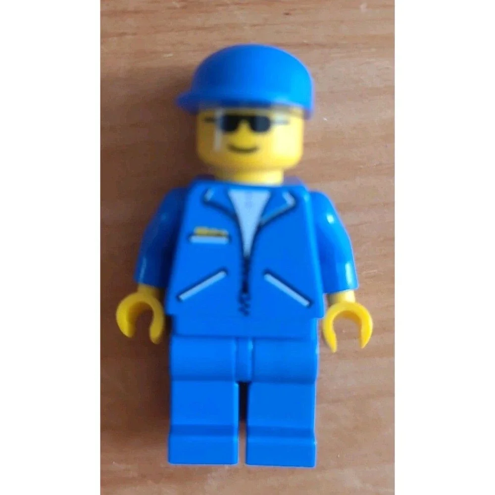 Lot 9 Lego Minifigures Assorted Police Spaceman Firefighters